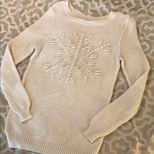 Lauren Conrad Snowflake Sweater
